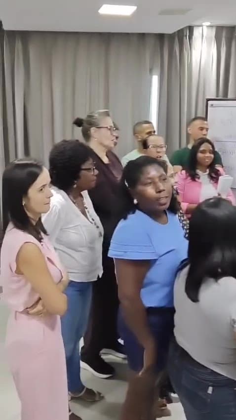 Turma na aula